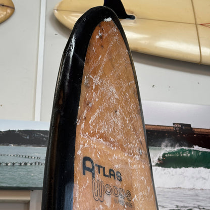 ATLAS WOODS 7'7" SINGLE FIN 55L
