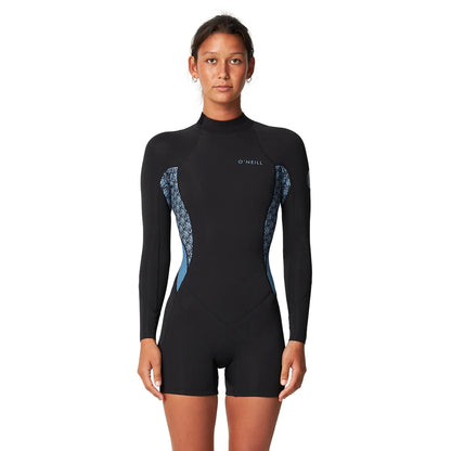 O'NEILL WMNS BAHIA BACK ZIP L/SL BOYLEG SPRING 2MM 2025