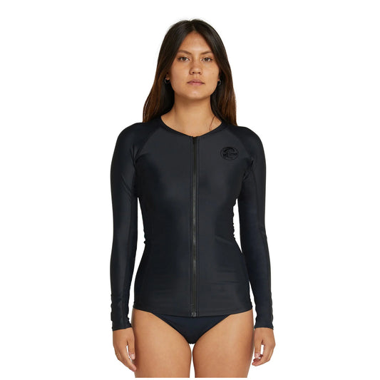 O'NEILL WMNS BAHIA FRONT ZIP L/SL RASH VEST 2025