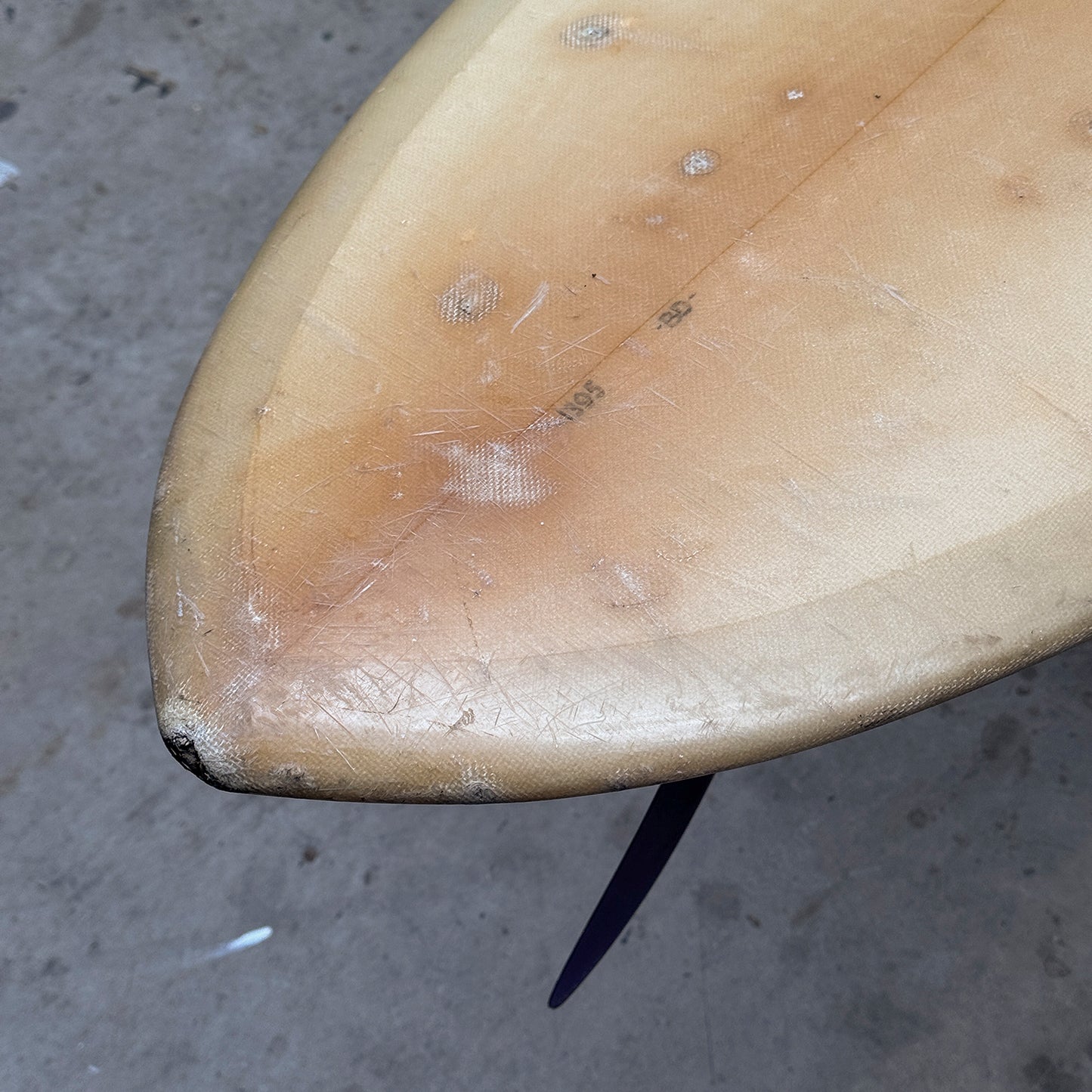 BOB DAVIES ALLAN BYRNE MODEL 8'3" SINGLE FIN 70L