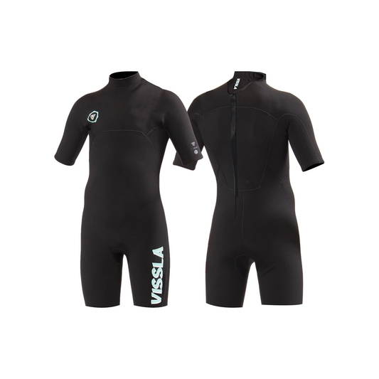 VISSLA YOUTH 2MM FLAT LOCK SPRING - BLACK