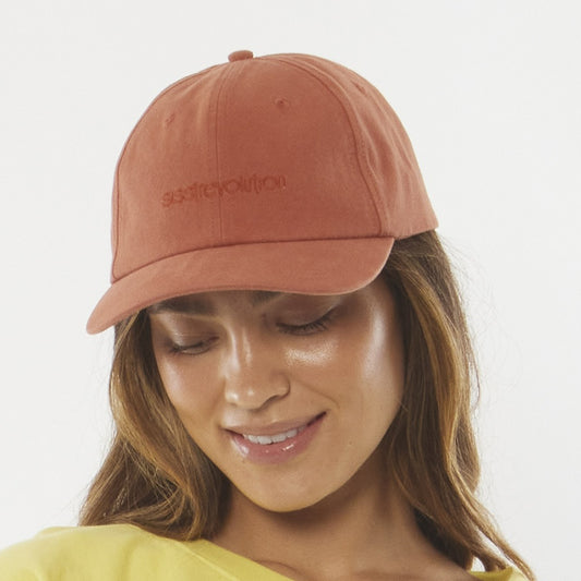 SISSTREVOLUTION NOB HILL BASEBALL HAT - RUST