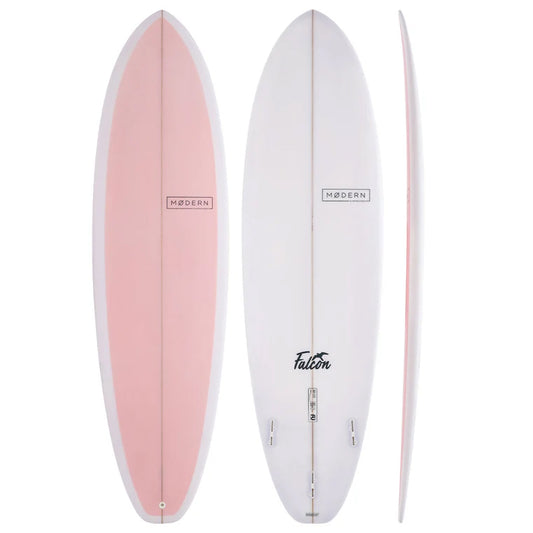 MODERN FALCON 6'4" PU CANDY PINK FCS II 39L