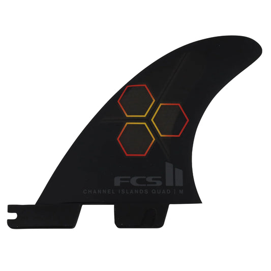 FCS II CI UPRIGHT QUAD REAR PC M/L - BLACK/FLAME