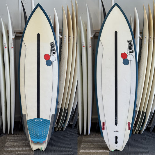 CHANNEL ISLANDS AL MERRICK TWIN 6'0" EPOXY FCS II 36.5L