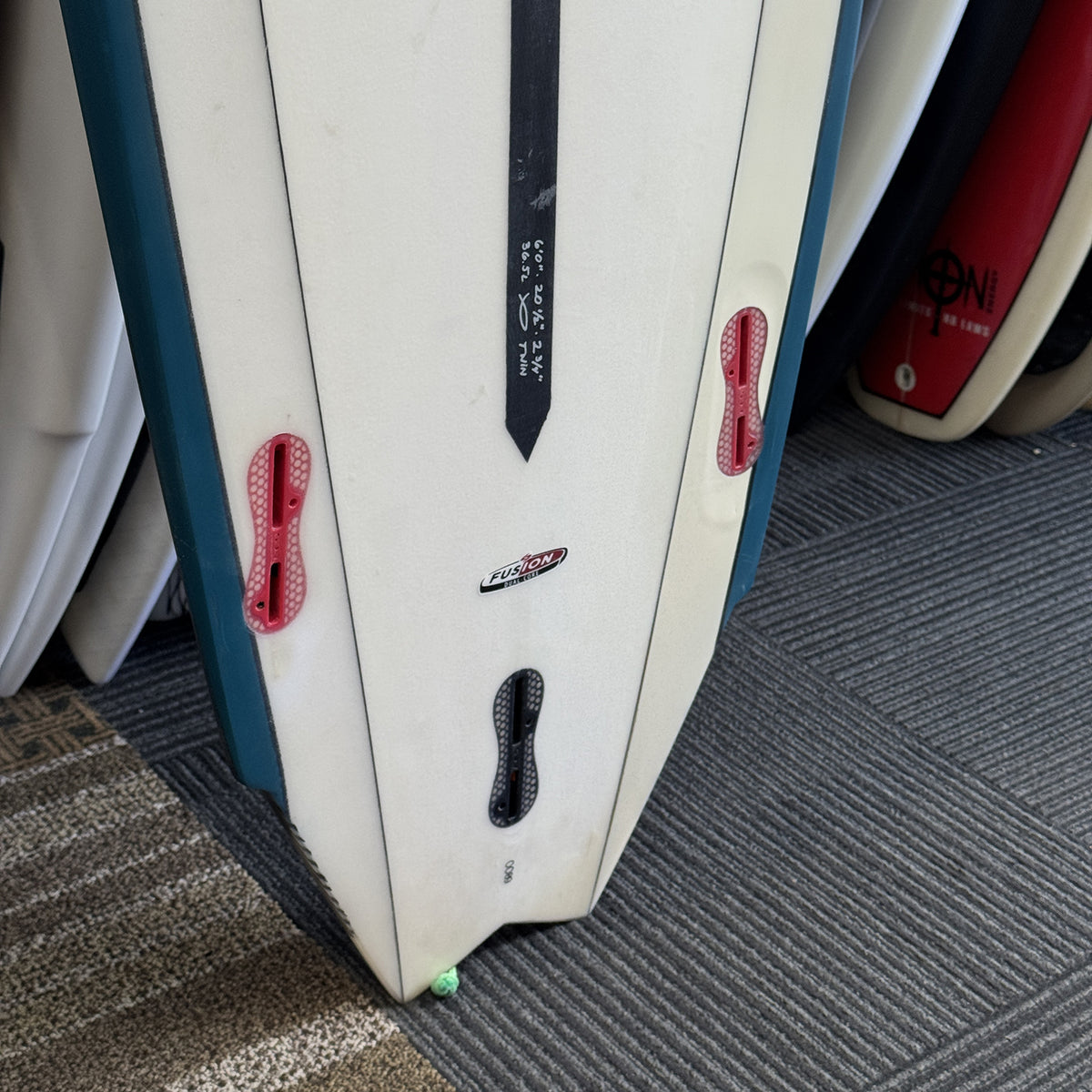 CHANNEL ISLANDS AL MERRICK TWIN 6'0" EPOXY FCS II 36.5L