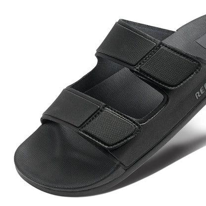 REEF MENS CUSHION TRADEWIND SANDAL - BLACK