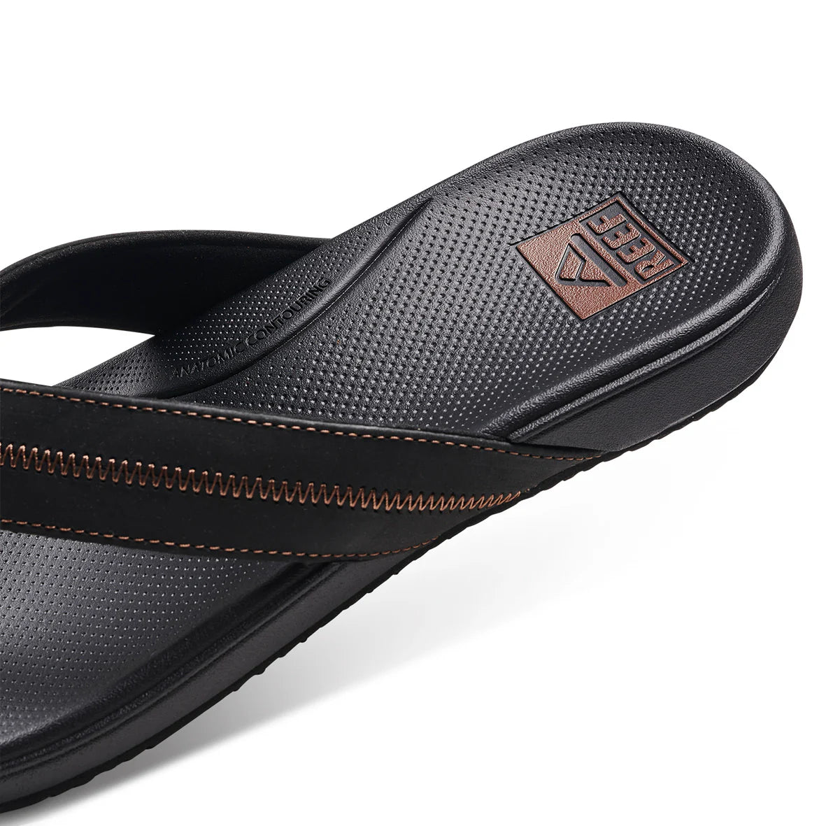 REEF MENS CUSHION PHANTOM 2.0 LE SANDAL - BLACK/COFFEE