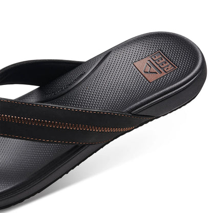 REEF MENS CUSHION PHANTOM 2.0 LE SANDAL - BLACK/COFFEE