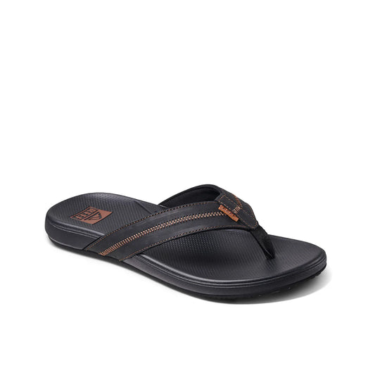 REEF MENS CUSHION PHANTOM 2.0 LE SANDAL - BLACK/COFFEE
