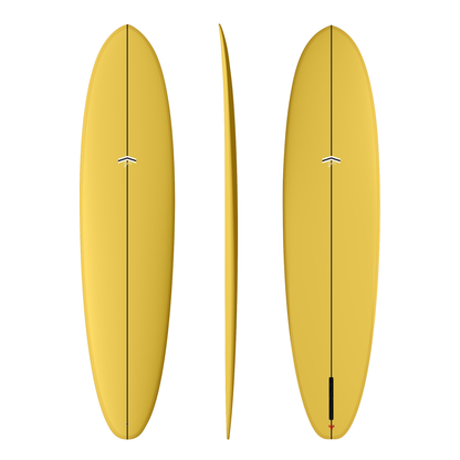 CJ NELSON OUTLIER 8'0" THUNDERBOLT RED 60.18L - MUSTARD