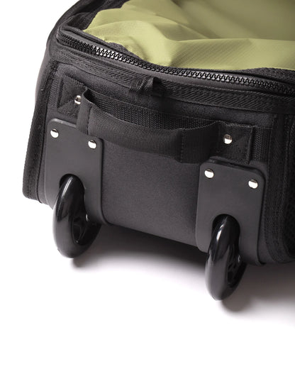 CREATURES HARDWARE LONGBOARD 2-3 WHEELY TRAVEL BOARD BAG - MILITARY TITANIUM