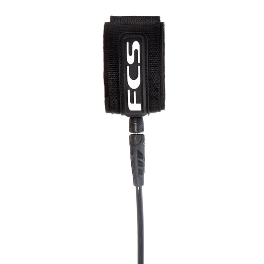 FCS ALL ROUND REGULAR CLASSIC LEASH 7' - BLACK