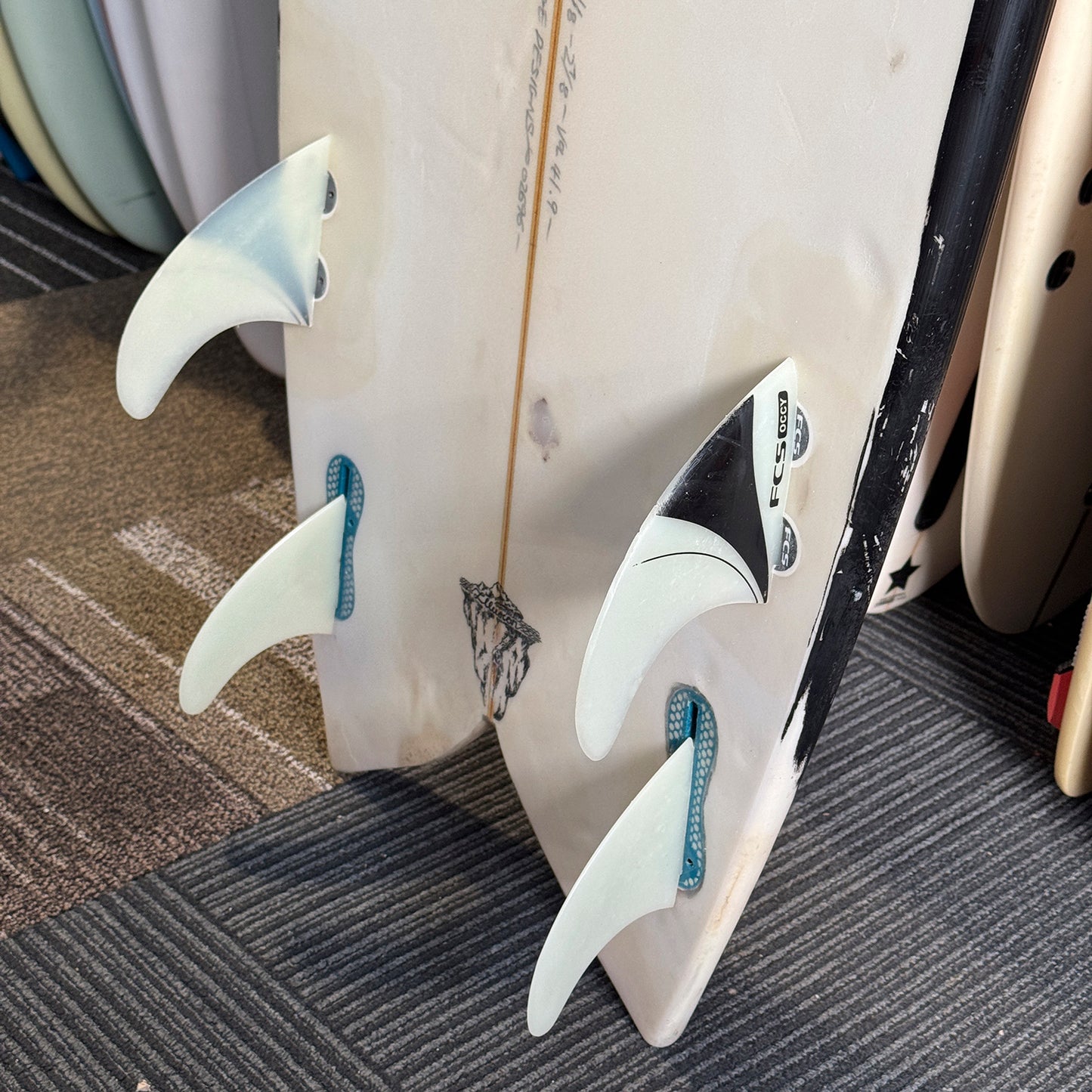 CSA CUT DOWN HYBRID FISH 5'8" 37L