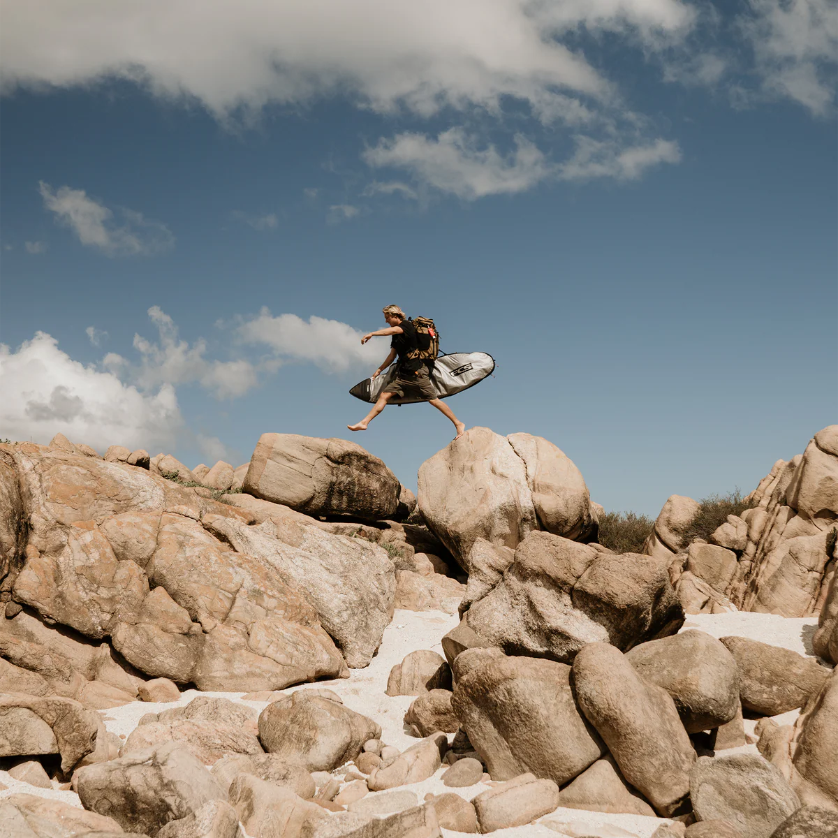 FCS CLASSIC COVER SHORTBOARD - ALPINE