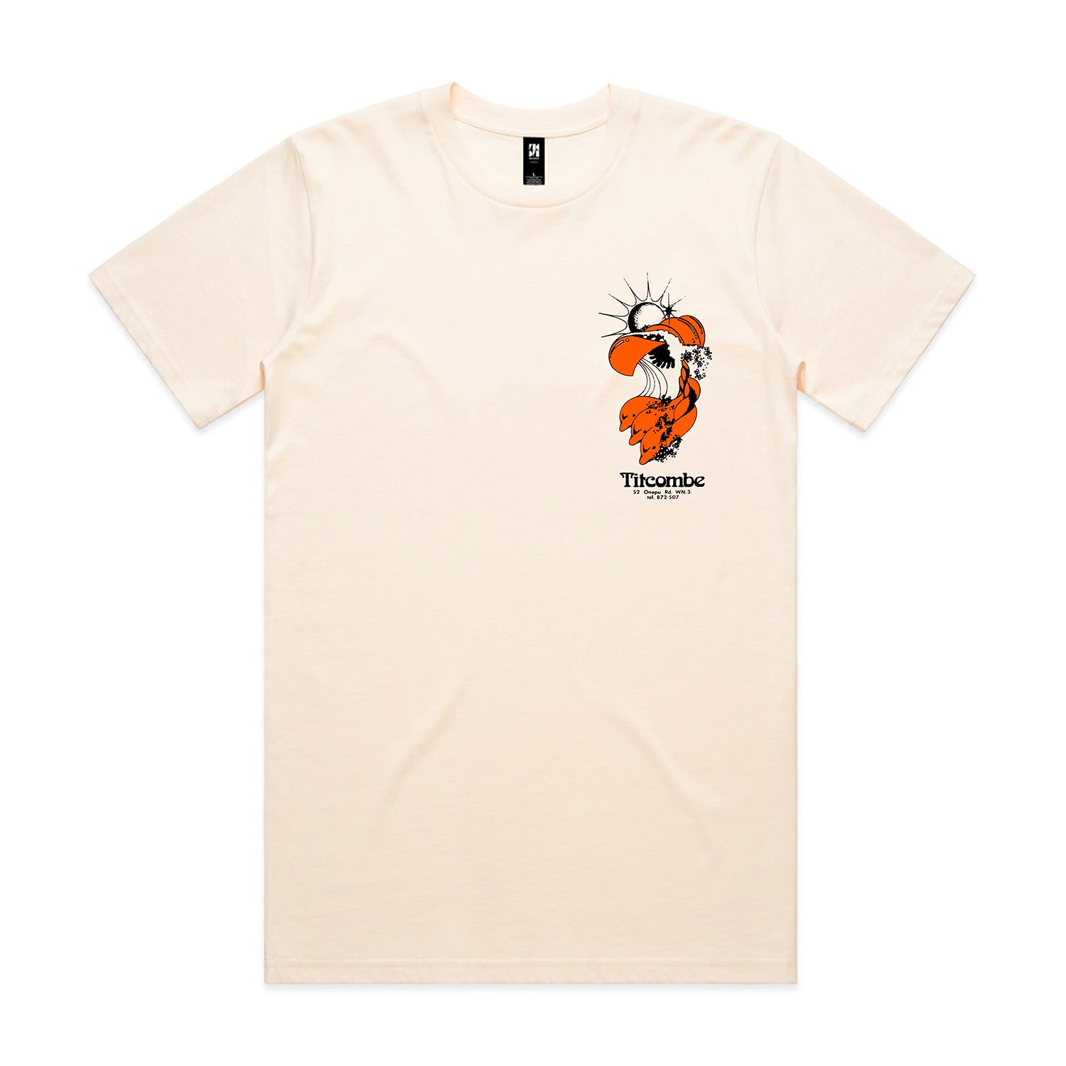 TITCOMBE OG LOGO CLASSIC TEE - ECRU – Real Surf