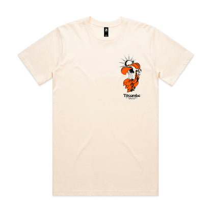 TITCOMBE OG LOGO CLASSIC TEE - ECRU
