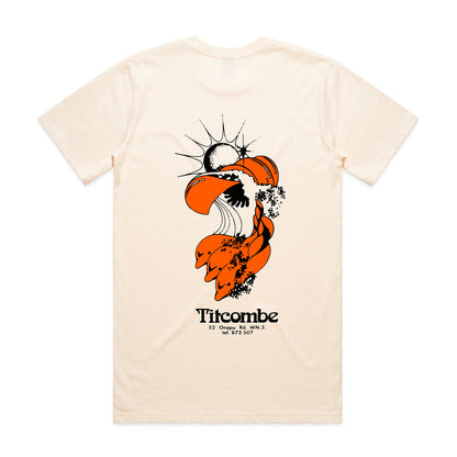 TITCOMBE OG LOGO CLASSIC TEE - ECRU