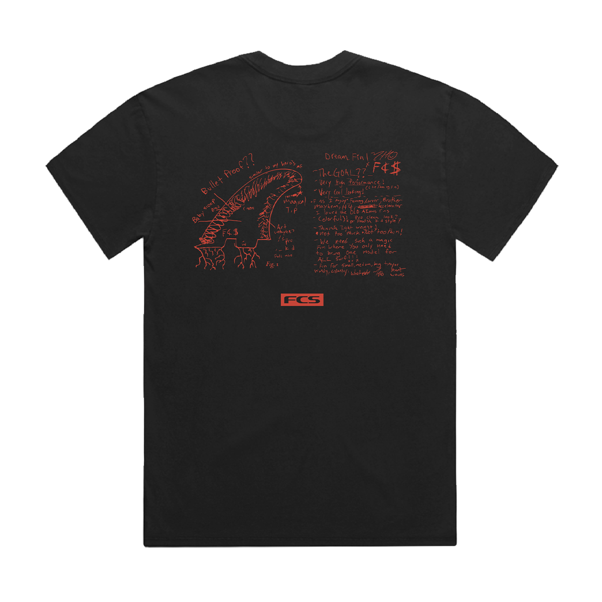 FCS CODE RED S/SL TEE