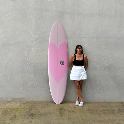 O&E KK MIDLENGTH 7'0" EPOXY SOFTBOARD 47L - PINK