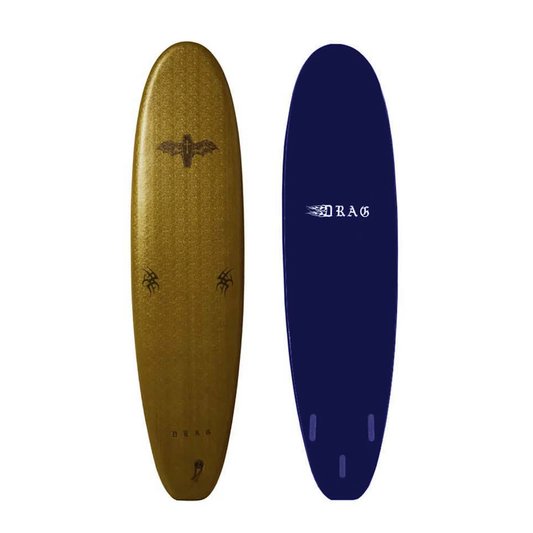 DRAG COFFIN SOFTBOARD 7'0" 72L - METALLIC GOLD