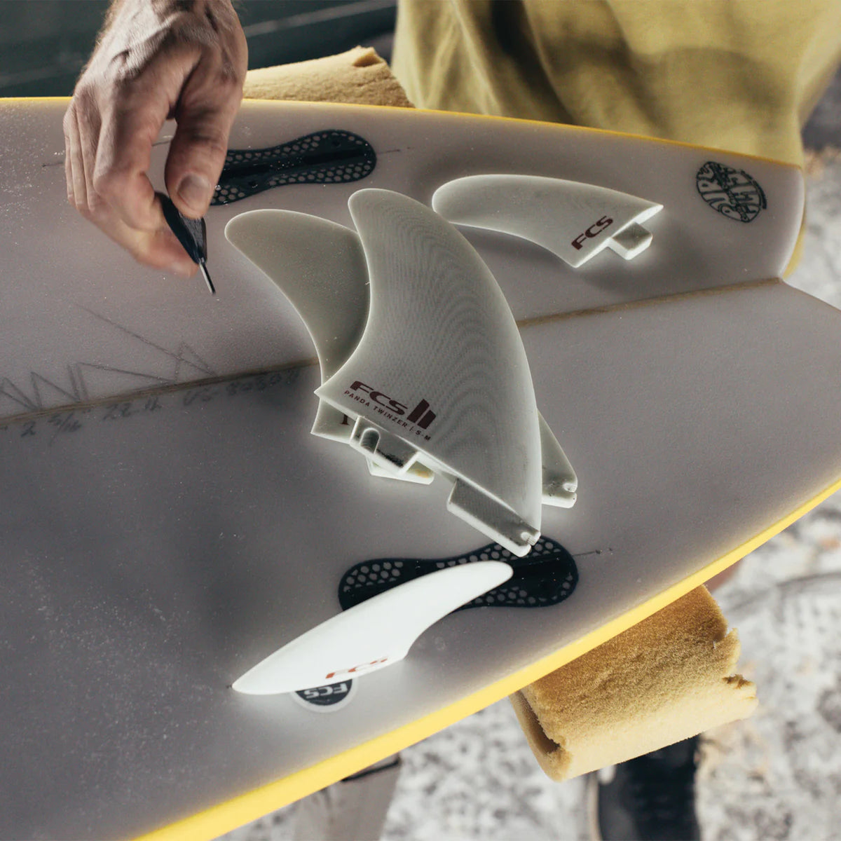 FCS II PANDA TWINZER PG S-M - WHITE