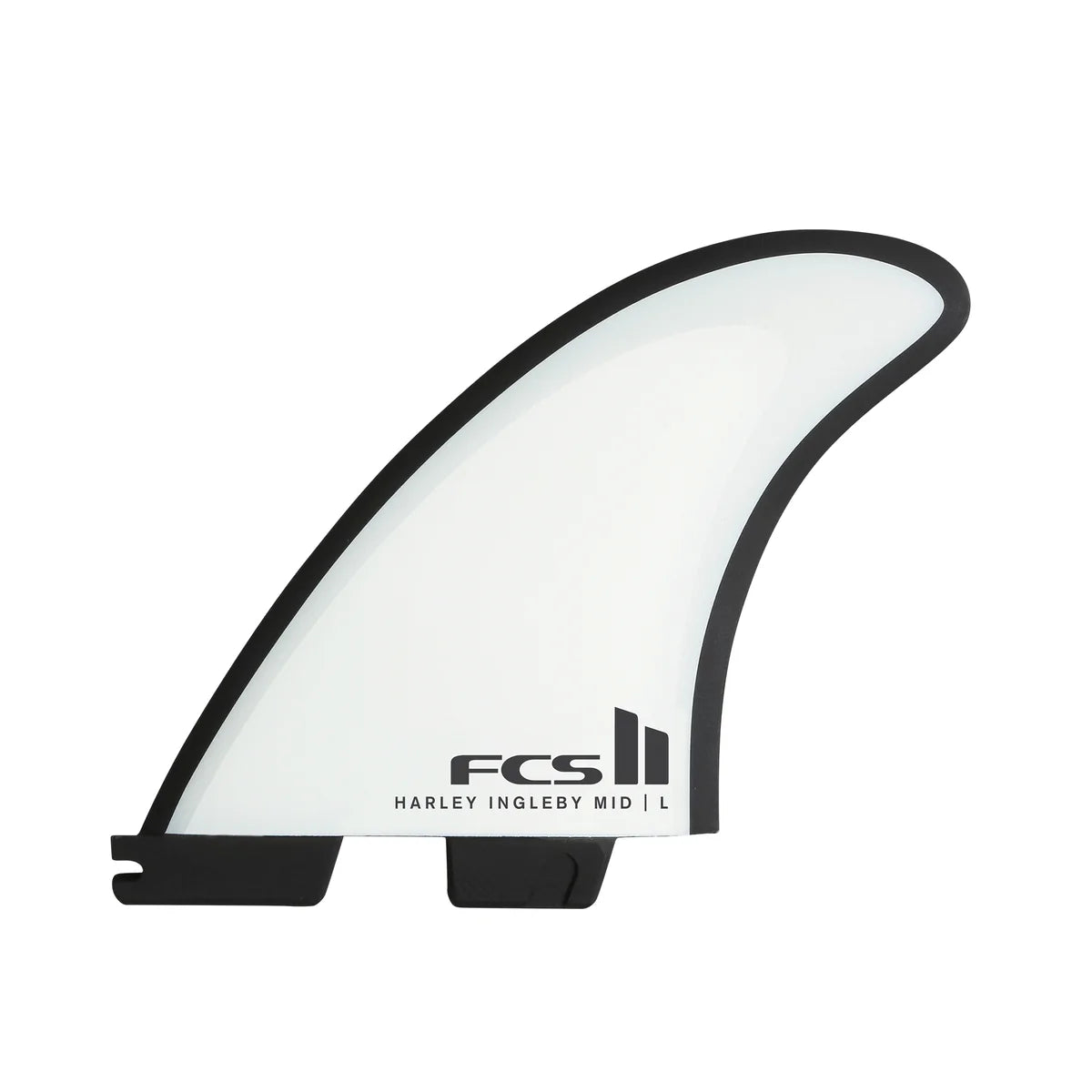 FCS II HARLEY MID PC LARGE TRI - WHITE/BLACK