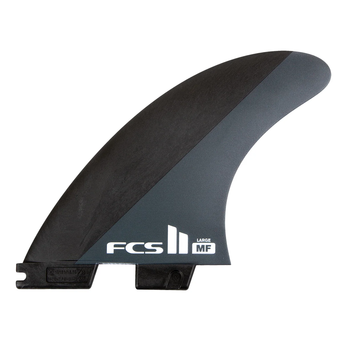 FCS II MICK FANNING NEO CARBON TRI L - BLACK/CHARCOAL