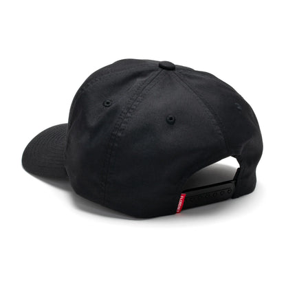 FLORENCE LOGO TWILL HAT - BLACK