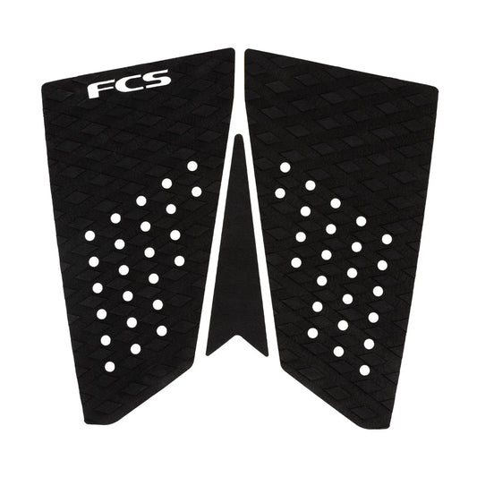 FCS T-3 FISH ECO 3PC GRIP/TRACTION - BLACK