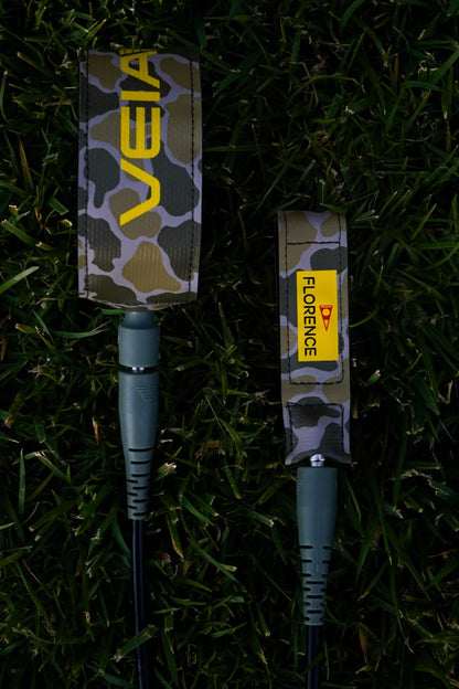 VEIA X FLORENCE JJF PRO 7'0" LEASH - CAMO