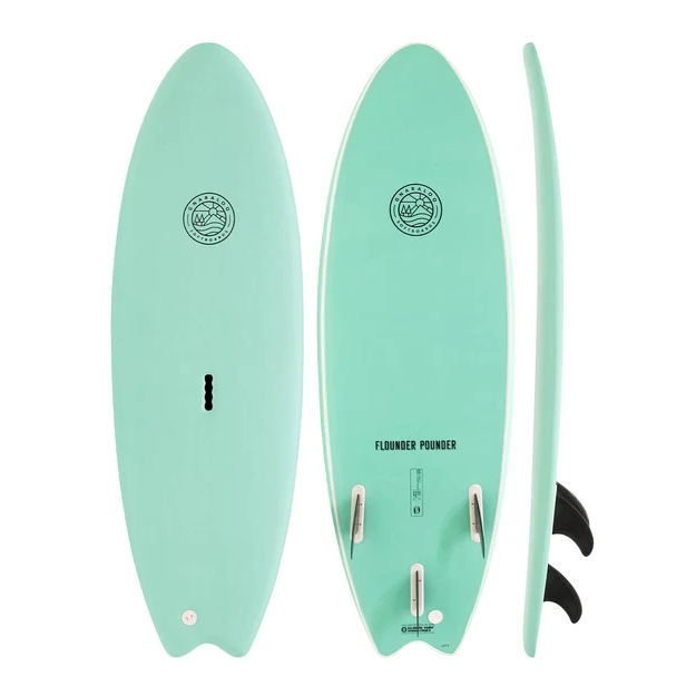 GNARALOO FLOUNDER POUNDER SOFTBOARD 5'6" 45L