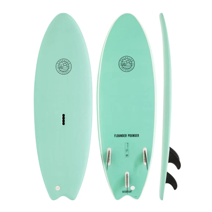 GNARALOO FLOUNDER POUNDER SOFTBOARD 5'6" 45L