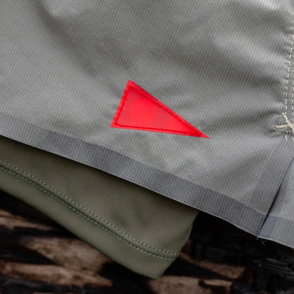 FLORENCE AIRTEX 2-IN-1 BOARDSHORT - MOSS GREY