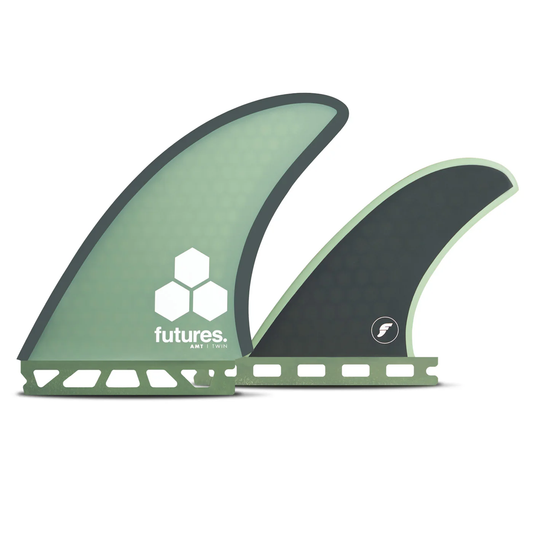 FUTURES AL MERRICK HONEYCOMB TWIN + STABILISER M - GREEN/GREY