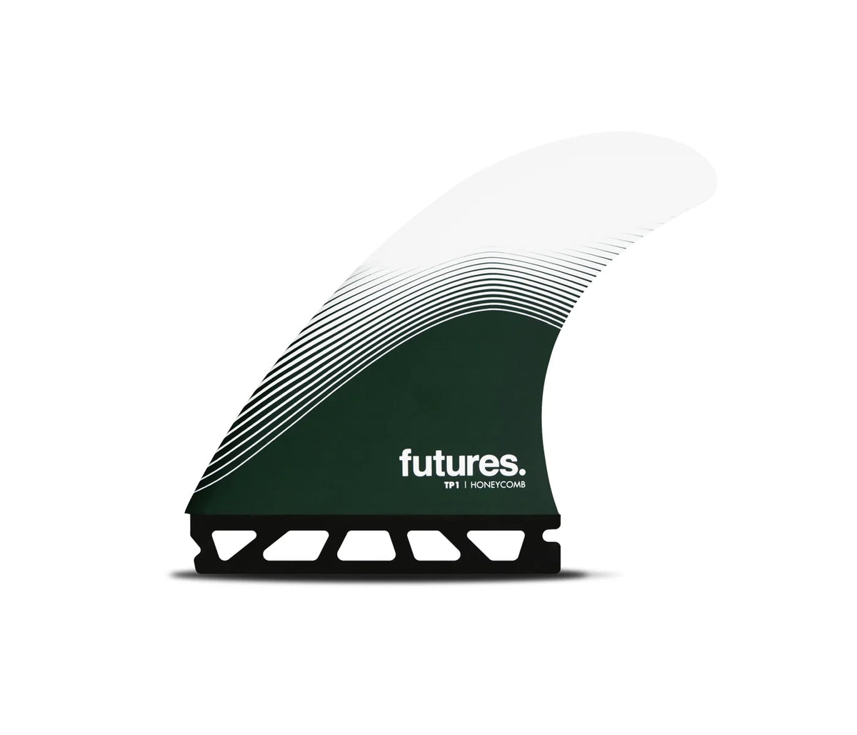 FUTURES TIMMY PATTERSON TP1 HONEYCOMB TRI L - WHITE/FOREST GREEN