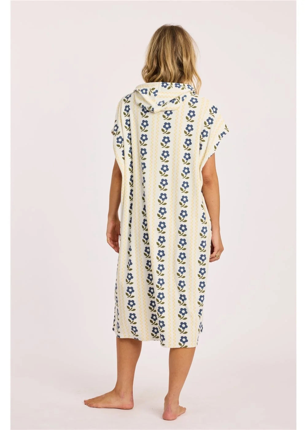SISSTREVOLUTION CHARLIE HOODED TOWEL - SEA SALT