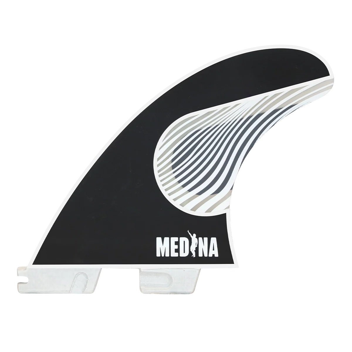 FCS II GABRIEL MEDINA PC AIRCORE TRI M/L/XL - BLACK/WHITE