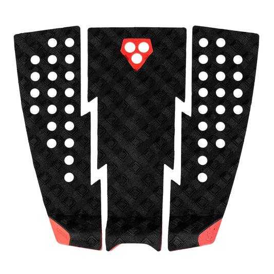GORILLA GRIP KYUSS 3PC GRIP/TRACTION - BOLT/RED