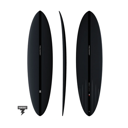 HARLEY INGLEBY | TOLHURST MID 6 TWIN 6'10" THUNDERBOLT CARBON FCS II 40L - FULL CARBON