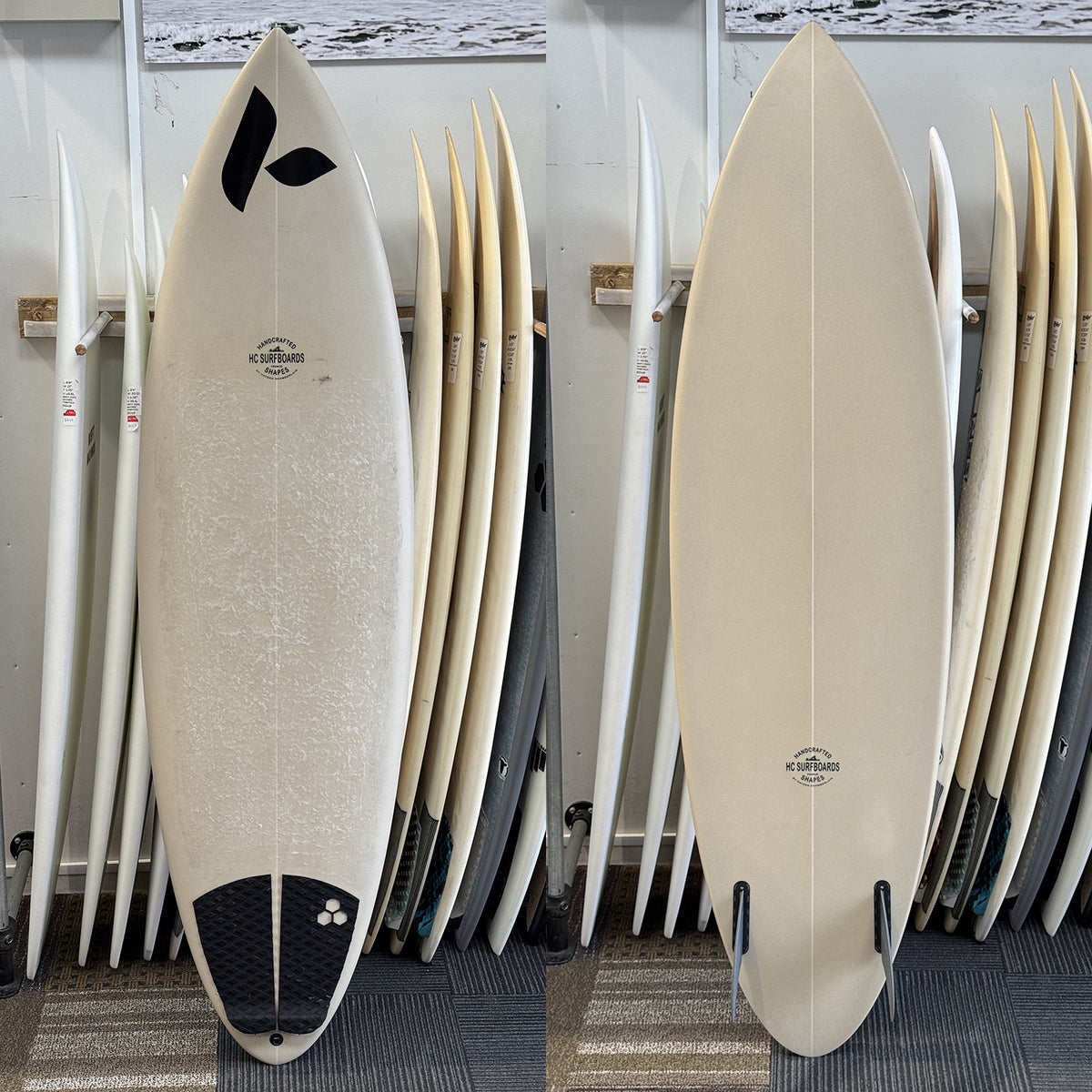 HAYDEN CHAMBERLAIN HC TWIN PIN 6'6" PU FUTURES 42.5L