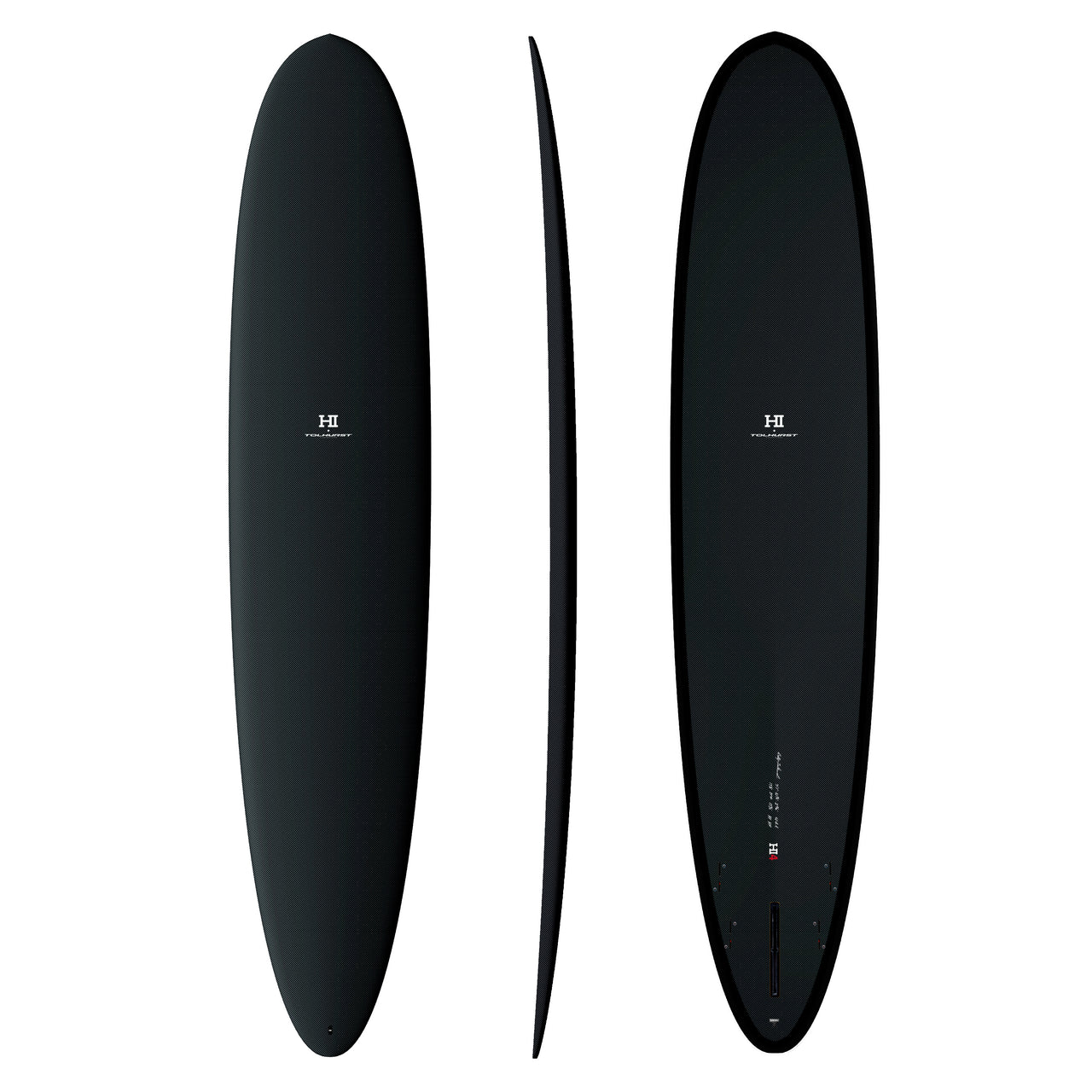 HARLEY INGLEBY | TOLHURST HI HI4 THUNDERBOLT BLACK - CARBON 9'1" 60.5L FCS II