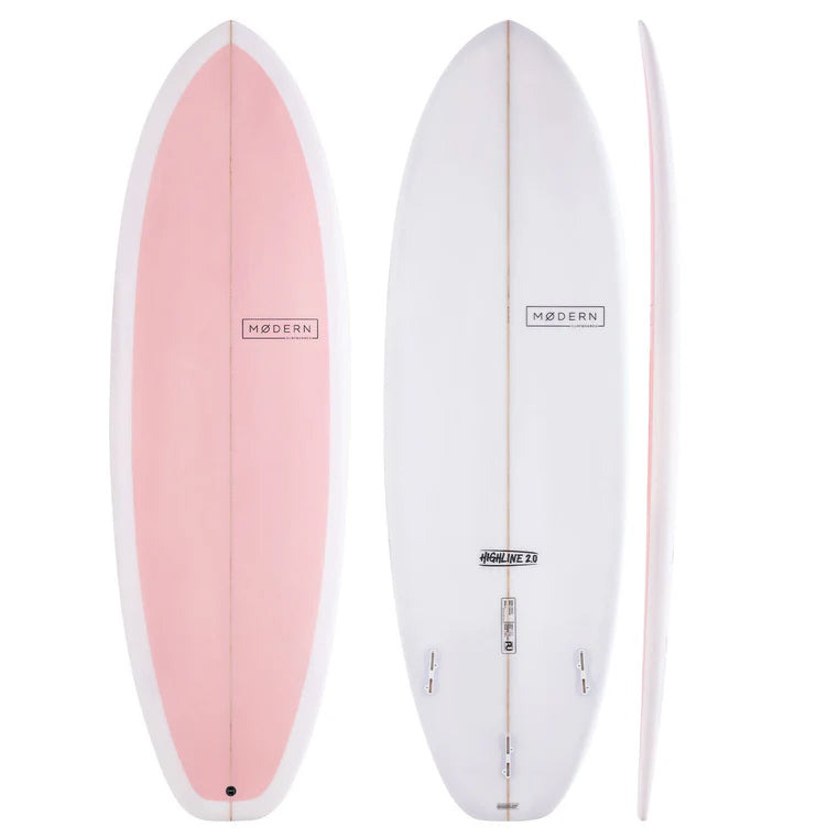 MODERN HIGHLINE 2.0 6'9" CANDY PINK FCS II 56L