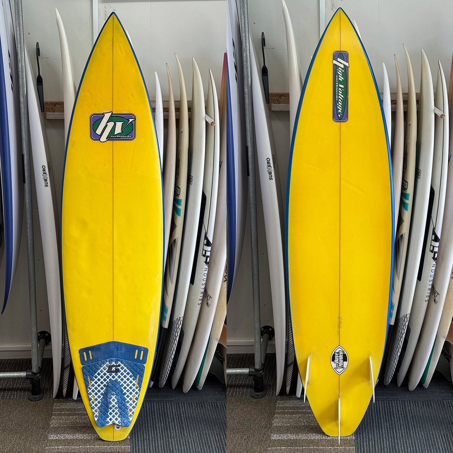 HIGH VOLTAGE HPT 6'3" PU GLASS ON 28.5L
