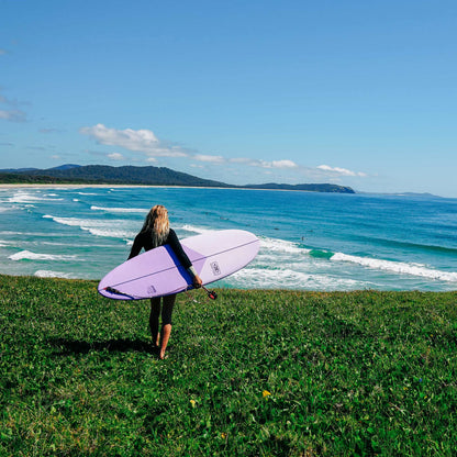 O&E HAPPY HOUR 7'0" EPOXY SOFTBOARD FUTURES 52L - SKY BLUE