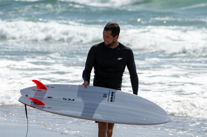 HARLEY INGLEBY | TOLHURST HIBT 6'10" THUNDERBOLT RED FCS II 45L - WHITE