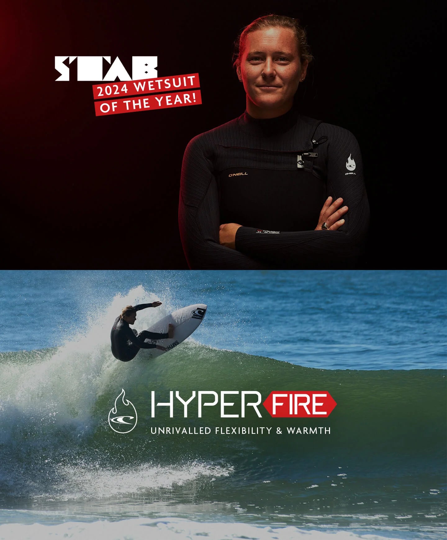 O'NEILL WMNS HYPER FIRE 4/3MM CZ FULL - BLACK