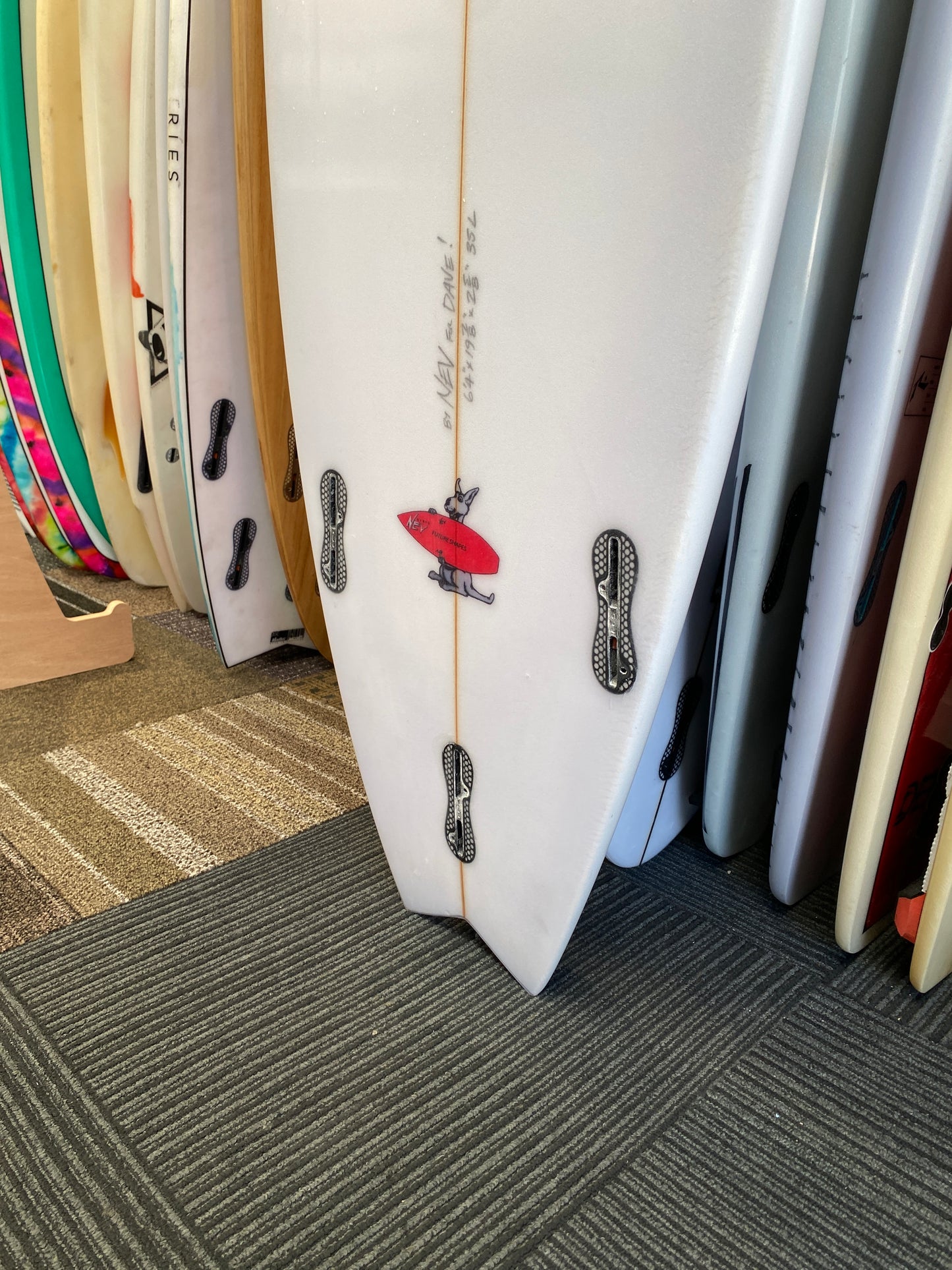 NEV 6'4" PU FCS II 35L