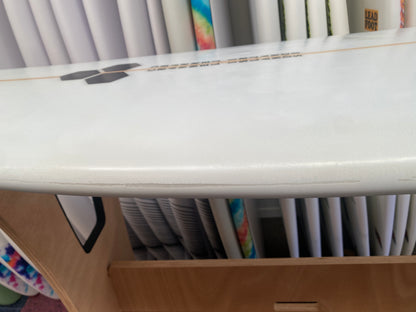 CHANNEL ISLANDS TWIN PIN 5'7" PU FUTURES 27.9L