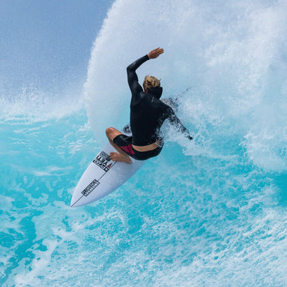 FLORENCE UTILITY LONG SLEEVE POCKET HOODED RASH GUARD - BLACK